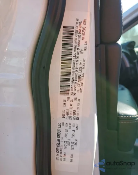 2014 Jeep Cherokee Limited z USA, uszkodzony, nr VIN 1C4PJMDB8EW193825